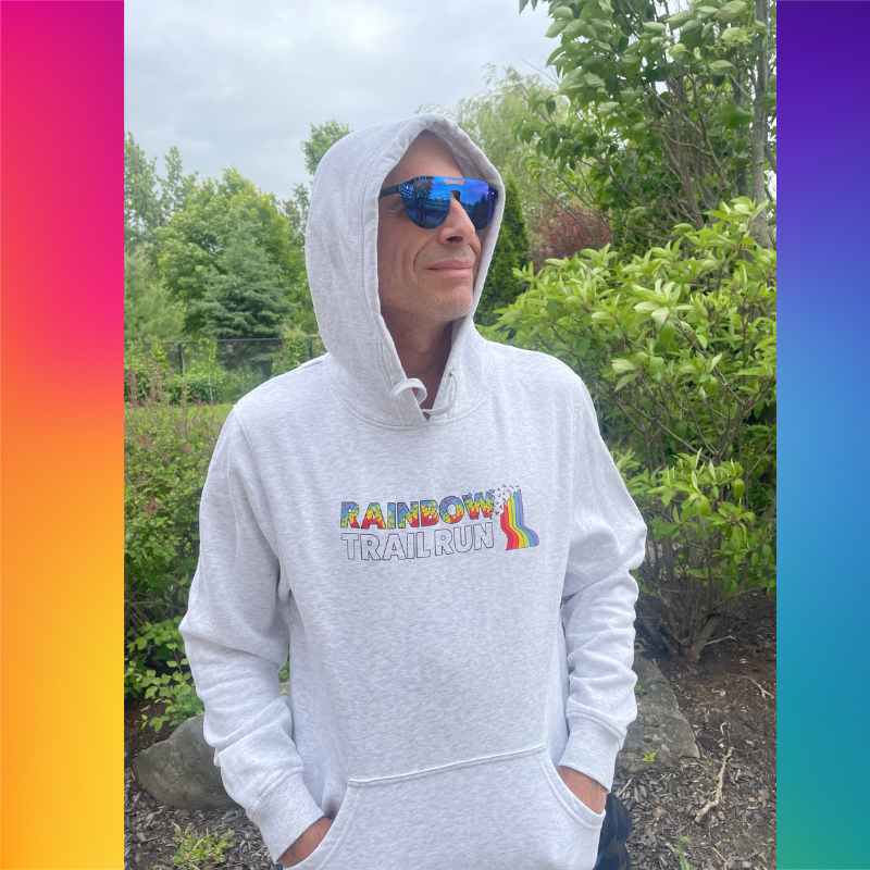 Rainbow Trail Run Hoodie